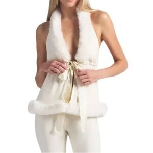 Skims cloud halter top & pants set XS